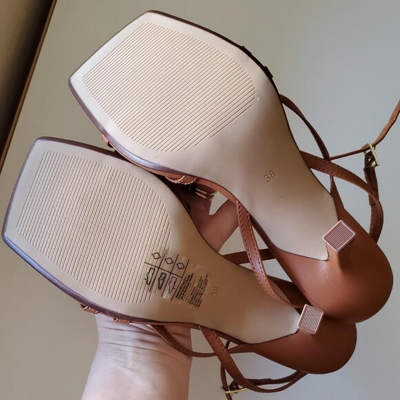 H&M Brown Strappy Heels - Picture 8 of 8
